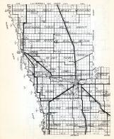 Polk County 1, Higdem, Sandsville, Farley, Brislet, Helgeland, Northland, Tabor, Angus, Brandt, Sullivan, Keystone, Minnesota State Atlas 1954